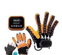 Gant De Robot Rééducation Main, Hémiplégie Gants Pour D'AVC Orthèses De Doigts Main, Équipement D'Entraînement Des Doigts Pour Altération De La Fonction De La Main(Right,Large)