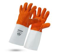 Gant de soudure, gant protection étincelles anti-chaleur 100°c splitweld - rosta
