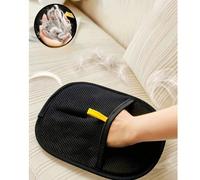 Gant de toilettage manuel pour animaux de compagnie - Brosse double face pour retirer les poils pour chats, chiens, meubles, vêtements - Absorption de l'électricité statique, matériau en plastique dur