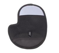 Gant de toilettage multifonction pour animaux de compagnie avec prise en main ergonomique en douceur pour enlever les poils morts pendant le brossage ou le bain