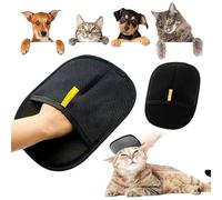 Gant de toilettage pour animaux de compagnie pour chiens et chats, gant de toilettage pour animaux domestiques, brosse à démêler, gant pour draps de lit, canapé, vêtements, tapis, accessoire