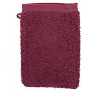 Gant de toilette 16x21 cm PURE Bordeaux 550 g/m2