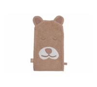 Gant De Toilette Éponge En Coton Biscuit TU