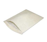 Gant de toilette jetable 22,5 cm x 15 cm Aiguilleté blanc Viscose Polyester/carton de 750