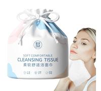 Gant de toilette pour le visage | Lingettes sèches démaquillantes - Serviette douce humide et sèche de style rouleau - Lingettes pour salon de beauté pour dortoir, voyage, hôtel