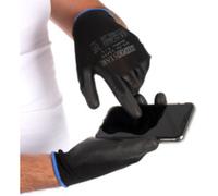 Gant de travail pour écran tactile BLACK ACE TOUCH