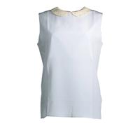 Gant - Débardeur bleu à larges bretelles col contrastant - Femme - Tops - Bleu - Taille: 48 FR