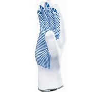 GANT DELTA PLUS BLANC TRICOT 100% POLYAMIDE - PICOTS PVC 1 FACE JAUGE 13 -PM1600 T7