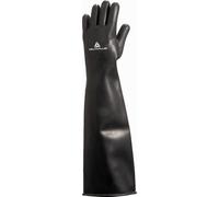 Delta Plus Gants sinteticos - Gant Latex renforcé noir 60 cm taille 10