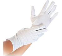 Gant en coton Blanc, S, blanc - La paire