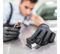 Gant en nitrile 'DARK', L, noir
