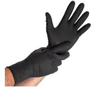 Gant en nitrile 'POWER GRIP LONG', L, noir