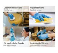 Gant en nitrile Rapid-On, L, non poudré, bleu