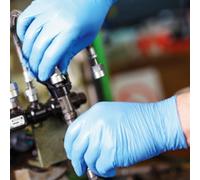 Gant en nitrile 'SAFE PREMIUM', S, bleu