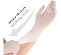 Gant en nitrile SAFE SUPER STRETCH, M, blanc