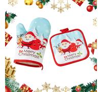 Gant et manique de Noël résistants à la chaleur Vendos85