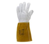 Gant EUROWELD 100 blanc/cuir - COVERGUARD - 1WEL10 T11