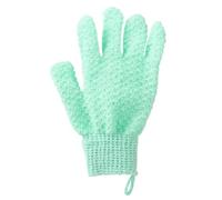 Gant exfoliant 1 pièce for gommage au hammam chaud, préparation, gants de douche durables, corps, visage, bronzage, massage Pour la douche, le spa et le massage(D Green)