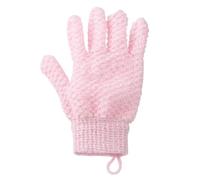 Gant exfoliant 1 pièce for gommage au hammam chaud, préparation, gants de douche durables, corps, visage, bronzage, massage Pour la douche, le spa et le massage(D Pink)