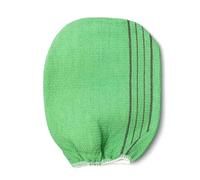 Gant exfoliant 1 pièce for gommage au hammam chaud, préparation, gants de douche durables, corps, visage, bronzage, massage Pour la douche, le spa et le massage(B Green)