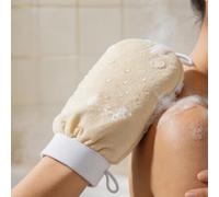 Gant exfoliant coréen pour enlever les peaux mortes | Peau lisse et éclatante, outil efficace pour l'exfoliation du corps sous la douche, idéal pour l'autobronzant ou la kératose