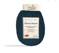 Gant exfoliant original Kessa- Rough Blue - Mains exfoliantes microdermabrasion, élimine les peaux mortes, la saleté et la kératose pilaire. Idéal 'élimination du bronzage. 100% rayonne naturelle