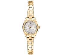 GANT Fairhaven G194003 Montre pour femme Fairhaven en acier inoxydable doré 22 mm Cadran Sunray argenté Mouvement à quartz japonais 5 ATM