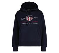 Gant Femme Hoodie - ARCHIVE SHIELD HOODIE, Sweatshirt, Capuche, Logo, Uni