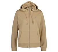 GANT Femmes Sweat - Régulier Shield Capuche Fermeture Éclair,Veste à
