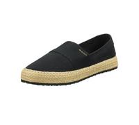 GANT FOOTWEAR Femme Raffiaville Mocassin, Noir, 40 EU