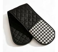Gant Four Maniques Cuisine, Gants de Four Doubles Résistants à la Chaleur | Coton Gants Anti-Brûlure Four Anti Chaleur Extra-Longue pour la Cuisson Cuisson Grillades