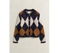 Gant GANT Argyle Button Through Cardigan bleu XXL (FR 50-52)