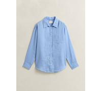 Gant GANT Blue Relaxed Fit Linen Shirt Blue EU 34 (UK 6)