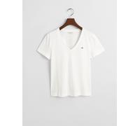 Gant GANT Brown V-Neck Shield T-Shirt