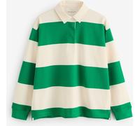 Gant GANT Green Striped Cotton Heavy Rugger Shirt Green Small