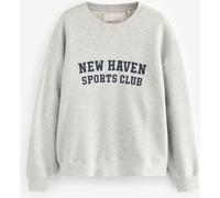 Gant GANT Grey 100% Cotton Graphic Crew Neck Sweatshirt