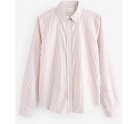 Gant GANT Pink Regular Fit 100% Cotton Classic Poplin Striped Shirt Pink XX-Large