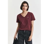 Gant GANT Red V-Neck Shield T-Shirt