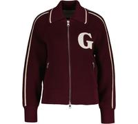 Gant GANT Red Varsity Zip Through Knit Jacket