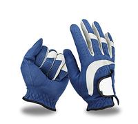 Gant Golf Homme,Gants De Golf 2 PCS Gants Golfs Professional DE TISQUE TISSOLE Souffle ALLIRABLE GOGUE Gant De Golf Sport Super Fin(Size 26)