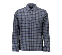 Gant, Homme, Chemises, Bleu, Taille: M Chemise Élégante en Coton Bleu