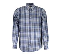 Gant, Homme, Chemises, Bleu, Taille: S Chemise Bleue en Coton