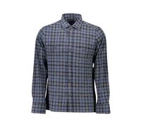Gant, Homme, Chemises, Bleu, Taille: S Chemise Élégante en Coton Bleu