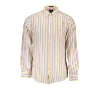 Gant, Homme, Chemises, Multicolore, Taille: S Chemise blanche lgante boutons
