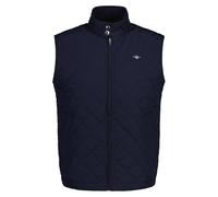 GANT Homme Gilet - Matelassé Coupe-Vent Gilet, Fermeture Éclair, Col Montant