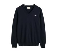 Gant, Homme, Pulls, Bleu, Taille: S Pull V-Neck