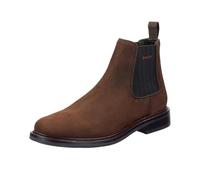 GANT Homme St Fairkon Bottine Chelsea, Marron foncé, 46 EU