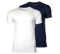 GANT Homme T-Shirt,2er Paquet - C-Cou T-Shirt 2-PACK,Col Rond,Manches Courtes,
