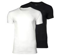 GANT Homme T-Shirt,2er Paquet - C-Cou T-Shirt 2-PACK,Col Rond,Manches Courtes,