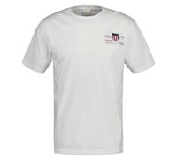 GANT Homme T-Shirt - Reg Archive Shield Emb, Col Rond, Manches Courtes, Broderie